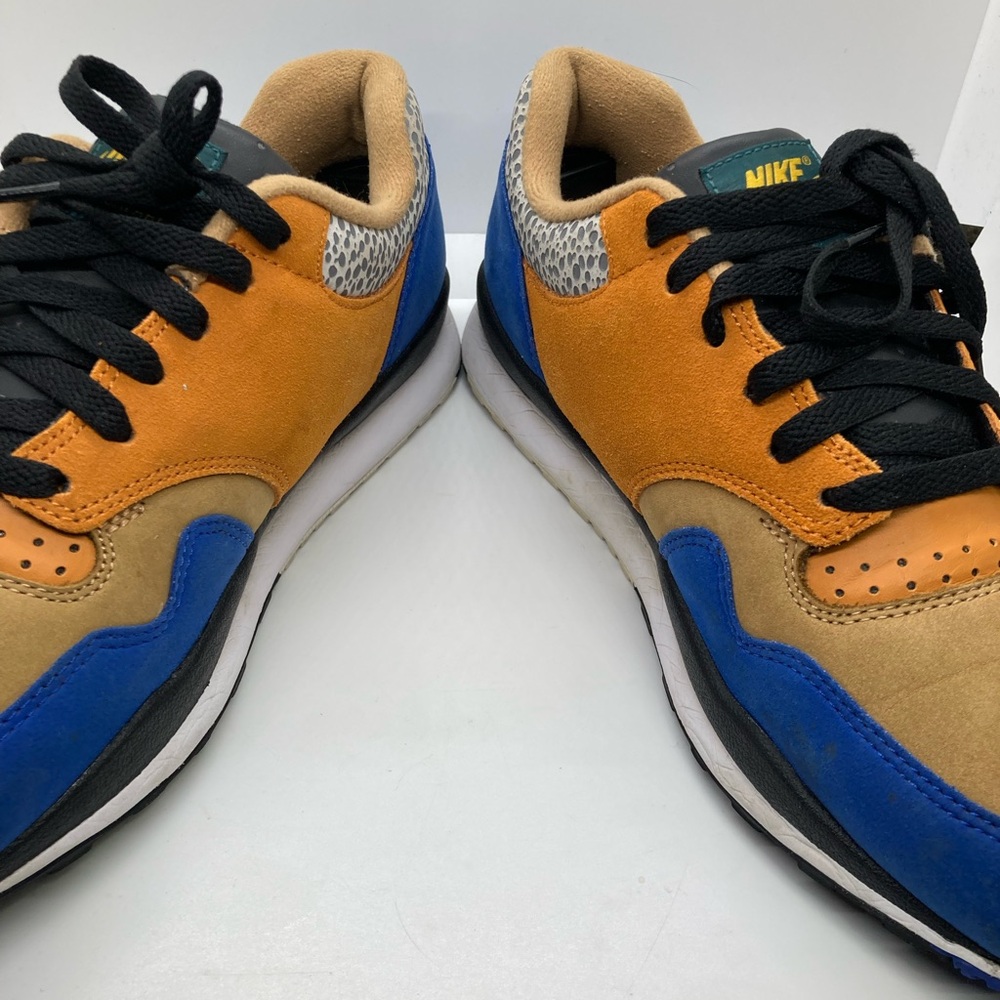 Nike Athletic Shoes - Blue, Tan, and Orange - Picture 2 of 13